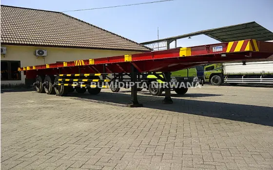 Jual Ekor Trailer 40 Feet Lantai Murah PT. Bumidipta Nirwana